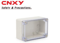 IP65 transparent cover electrical terminal box plastic junction box electric enclosure 100*68*50mm