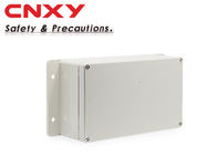Pale Gray Cable Connection Box , Weatherproof Plastic Electrical Enclosures