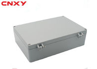 Dustproof metal IP66 customized pcb enclosure aluminum junction box switch box grey 340*235*95 mm