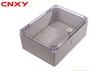 High Insulation Rigid Clear Hinged Plastic Boxes For Fire Control Devices