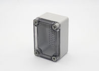 PC clear lid waterproof junction box electrical junction box with mounting plate