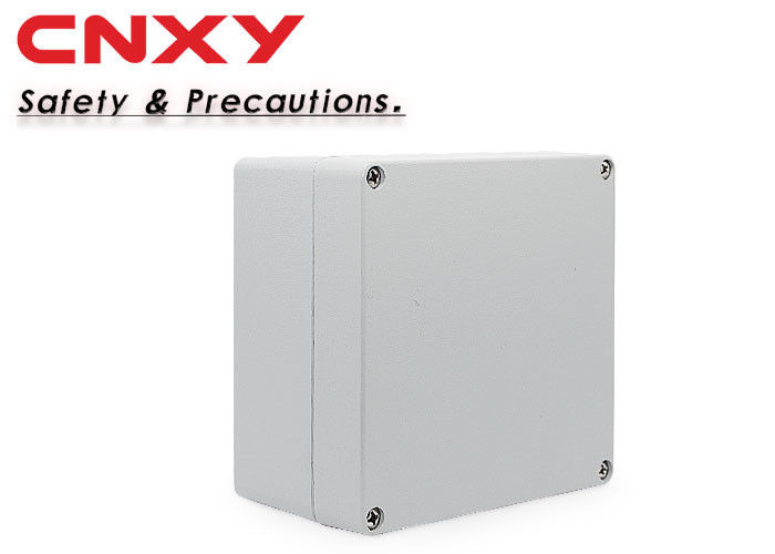 IP66 Square Aluminium Terminal Box Anti Corrosion For Petrochemical Industry