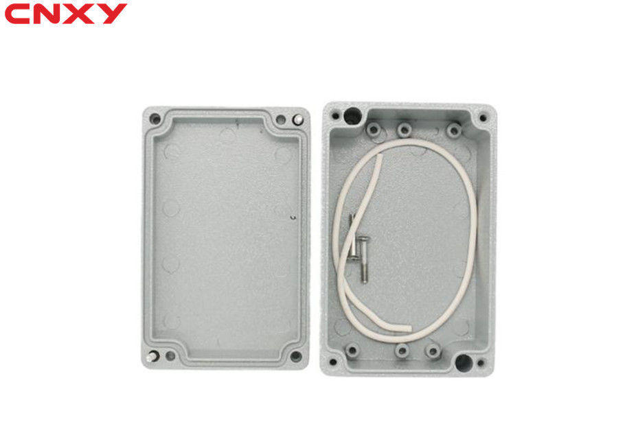Water-resistant IP66 metal electrical project box aluminum junction box waterproof enclosure for electronics 125*80*60mm
