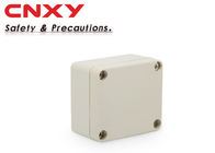 Screw locking IP65 grey lid plastic junction box 64*58*35mm electrical junction box