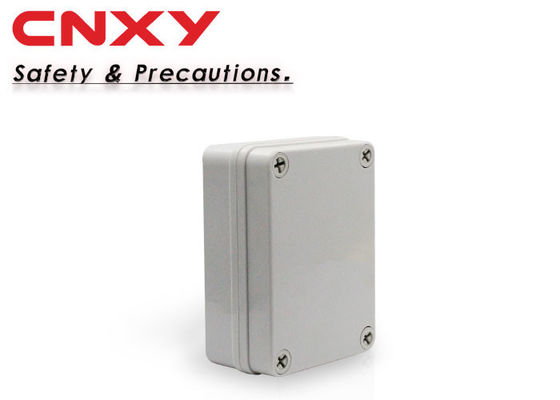 Small Connector Rectangular Junction Box Logo Printed Corrosion Resistance