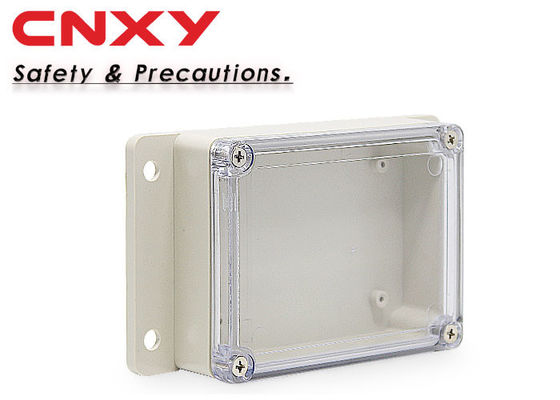 Customized IP65 Waterproof Plastic Box , Transparent Pcb Enclosure Box