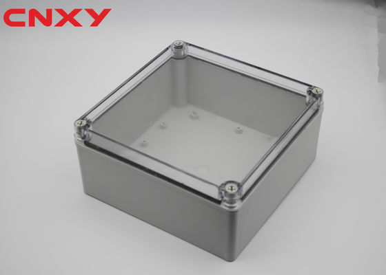 Waterproof IP67 ABS electric project box waterproof junction box electronic enclosure  with clear PC cover 200*200*95 mm