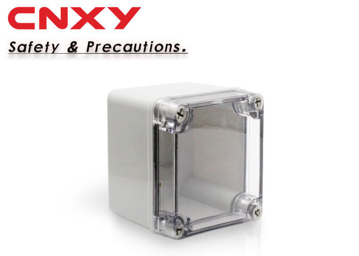 Square Transparent Waterproof Junction Box -20 To 120 ℃ Working Temperature