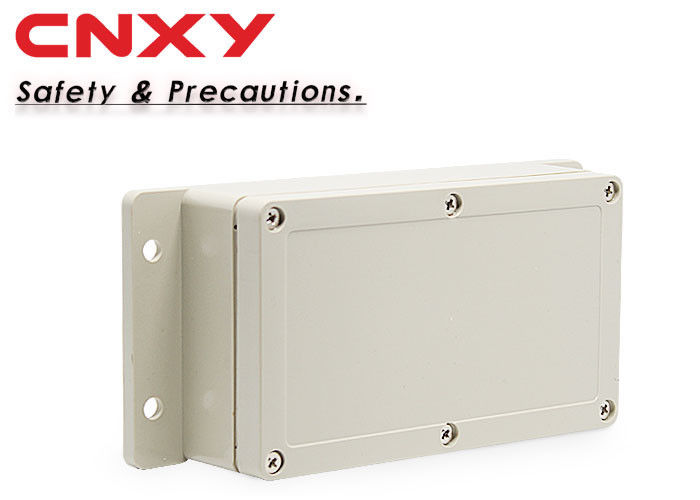 Pale Gray ABS Junction Box , Universal Plastic Enclosures For Electronics