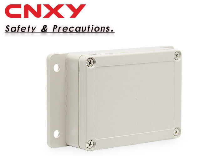 Dustproof Flanged Plastic Box , Plastic Enclosures For Electronic Instruments