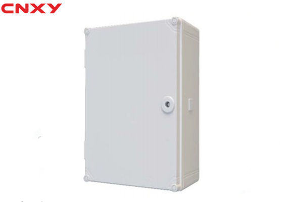 Grey Sealed Plastic Hinged Box , External Junction Box Long Life Span