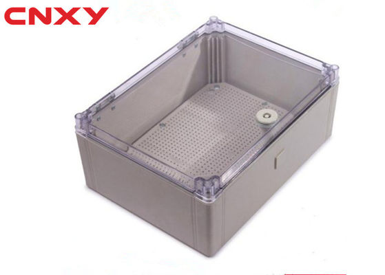 High Insulation Rigid Clear Hinged Plastic Boxes For Fire Control Devices